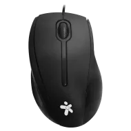 MOUSE STYLOS ALAMBRICO ERGONOMICO 3 BOTONES USB NEGRO (STPMOA7B)