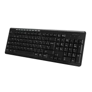 TECLADO ACTECK INALAMBRICO MULTIMEDIA NEGRO AC-913973
