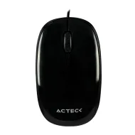 MOUSE ACTECK MA210 ALAMBRICO 1200 DPI 2 BOTONES 1.5M NEGRO AC-928830