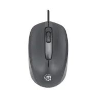 MOUSE USB NEGRO ESTANDAR MANHATTAN 190190