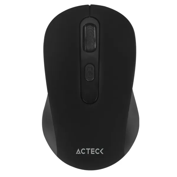 MOUSE ACTECK OPTIMIZE JOY MI215 INALAMBRICO + 1600 DPI NEGRO (AC-933445)