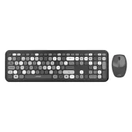 COMBO ACTECK 2EN1 INALAMBRICO CHIC COLORS MK475/2.4GHz/Gris/AC-935166