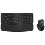 KIT DE TECLADO Y MOUSE ACTECK CREATOR ULTRA CONFORT MK650 INALAMBRICO USB NEGRO AC-939867