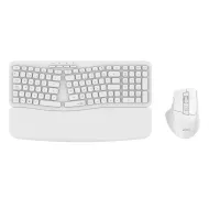 KIT DE TECLADO Y MOUSE ACTECK CREATOR ULTRA CONFORT MK650 INALAMBRICO USB BLANCO AC-939874