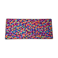 MOUSE PAD VIBE FLOW KALEIDO MT464M ACTECK ADVANCED SERIES TELA GOMA MEDIDAS 80CMX35CM