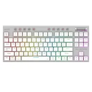 TECLADO GAMER BALAM RUSH BR 940412 INALAMBRICO GK959 LEGEND COLOR BLANCO