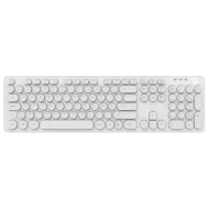 Getttech Teclado Backlit Ignite, White - Modelo: GTI-28201B
