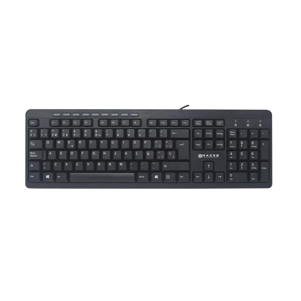 TECLADO NACEB NA 0109 ALAMBRICO USB NEGRO