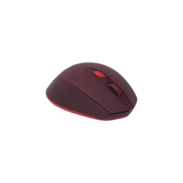 MOUSE NACEB ERGONOMICO NA 0119 INALAMBRICO OPTICO 1.600DPI ROJO