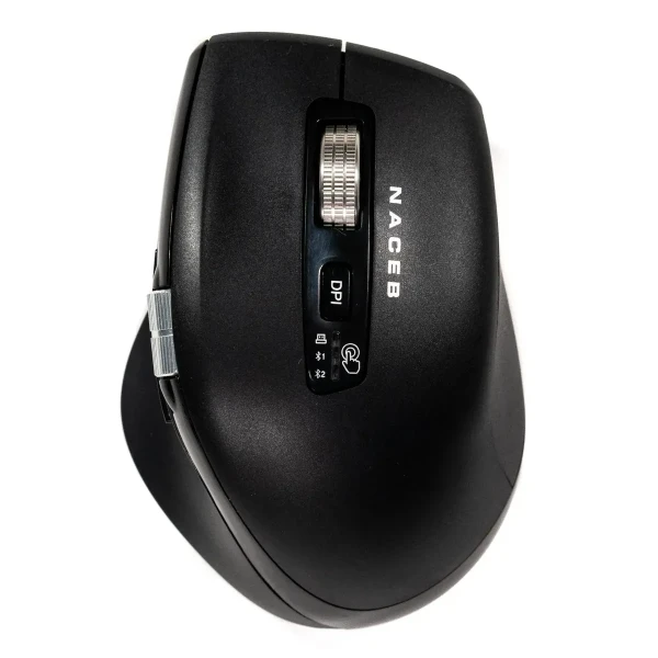 MOUSE NACEB INFINITY CONFORT CS1 INALAMBRICO OPTICO 3.200DPI USB A NEGRO