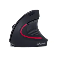 MOUSE TECHZONE VERTICAL TZMOUINA INALAMBRICO 1.600DPI NEGRO