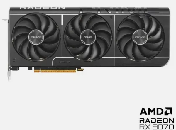 TARJETA DE VIDEO ASUS PRIME-RX9070-O16G 16GB DDR6/HDMI/DP